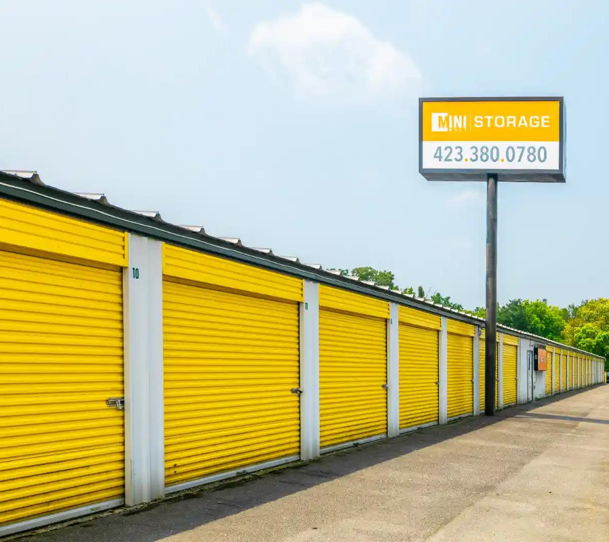 self storage units greeneville